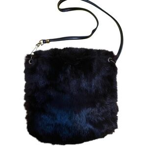 Brown fur purse |